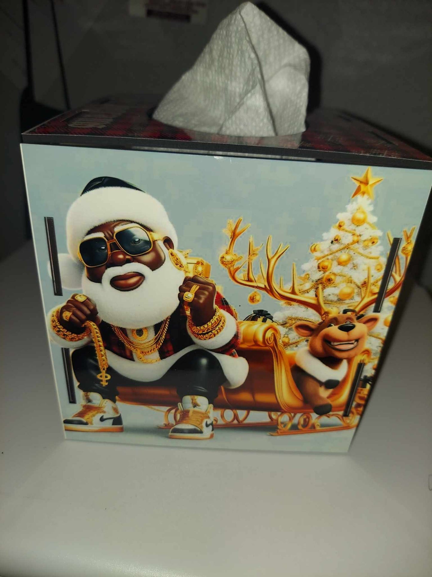 Custom Tissue Box